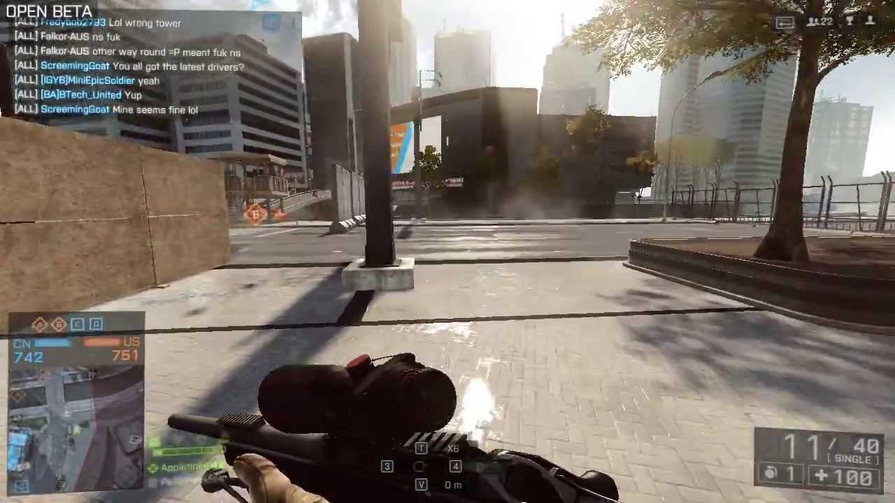 Battlefield 4 Beta Cs Lr4 Sniper And Type 99 Mbt Gameplay Youtube