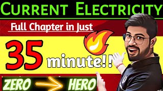 Current Electricity OneShot Revision || Chapter3 Class12 Physics Oneshot || CBSE JEE NEET|