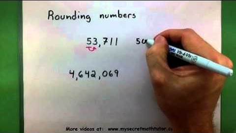 Basic Math - Rounding numbers