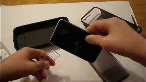 Incase Slider Metallic Case Unboxing(iPod Touch 2nd gen)