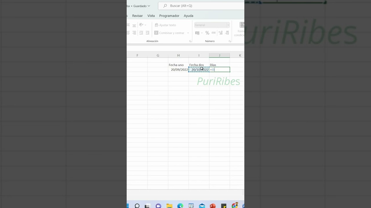  Calcular Los D AS Transcurridos Entre Dos FECHAS En EXCEL YouTube