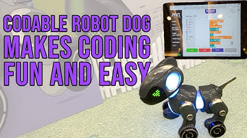 Codable Robotic Dog Makes Coding Fun and Easy