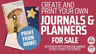 How to Create and Print Planners from Home - Interview with Hend Ben Ammar