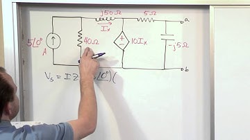 Lesson 4 - AC Thevenin Equivalents, Part 3 (AC Circuit Analysis)