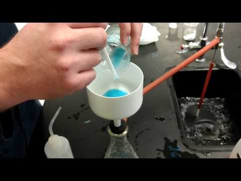 How To   Filter a Precipitate With a Buchner Funnel