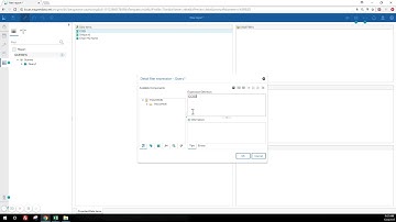 Cognos 11 - Create Query Filter