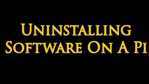 Removing Unnecessary Software On A Raspberry Pi Using DPKG And Purge