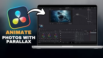 How To Animate PHOTOS With PARALLAX In Davinci Resolve in SECONDS!