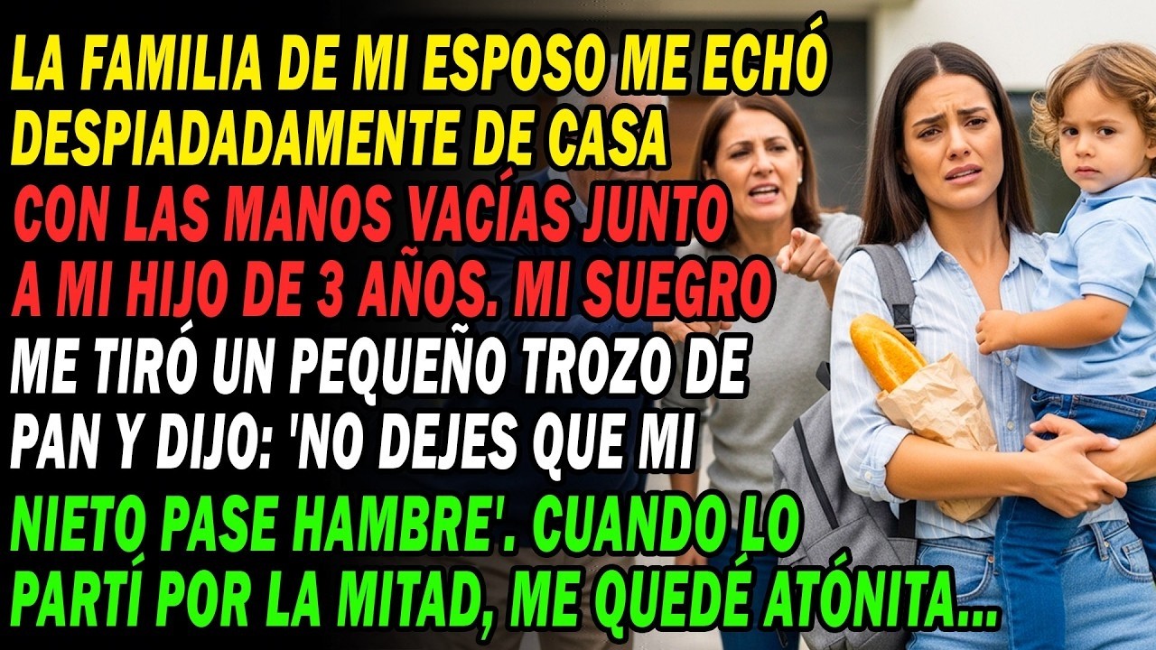 Mis Suegros Nos Echaron💔Mi Suegro Me🥖Lanzó Un PanNo Dejes Que Mi Nieto Pase Hambre😥Poco Después..