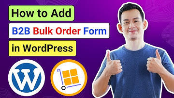 How to Add Bulk Order Form in WordPress eCommerce Site using WholesaleX | B2B Wholesale Store