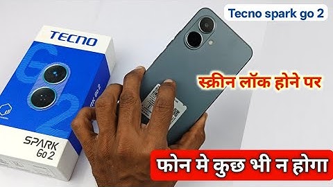 Tecno spark go 2 me lock screen hone par notification bar band kaise kare | tecno spark go 2