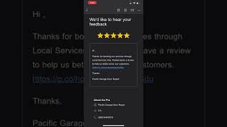 how to do google local service verify REView screenshot 1