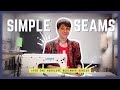 How to sew simple seams 6 seams every beginner sewist should know