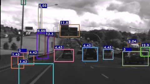 Tracking in stereo sequences: the motorway sequence