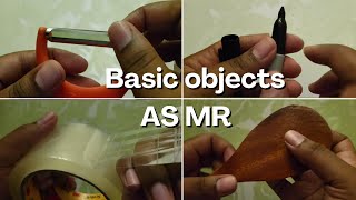 ASMR Over-explaining Simple Objects (Part 2) - Wood, tape, etc - DETAILED ASMR Experience