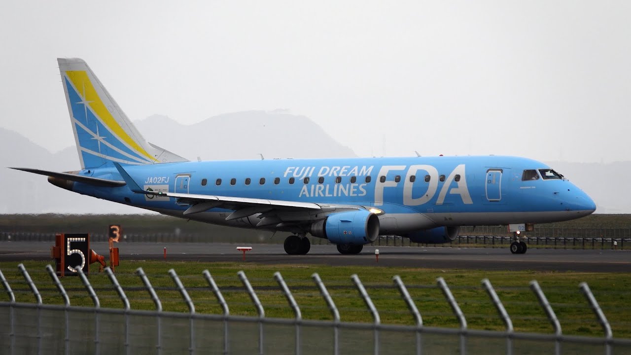 航空機・ヘリコプター FDA E170-100ST 1/200 JA02FJ 機体記号 : JA02FJ