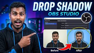 How to Make Drop Shadow Effect on OBS Camera | Add Stroke & Glow in OBS Studio (2026)