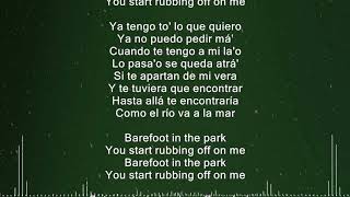 James Blake - Barefoot In The Park (feat. Rosalía) (Lyrics)
