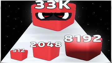 Snake Cubix 2048 Merge Arena - Gameplay Walkthrough