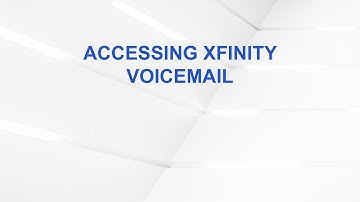 Accessing Xfinity Voicemail