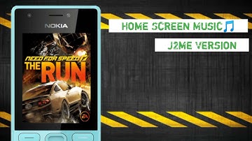 Need For Speed The Run Home Screen Music || J2me Version || J2me Sounds