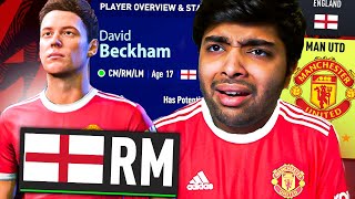 I FOUND DAVID BECKHAM's REGEN!!🤩 - FIFA 22 MAN UNITED CAREER MODE EP3