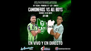 CAMIONEROS VS ALL BOYS  - FECHA  10 - LIGA CORDOBESA 2024