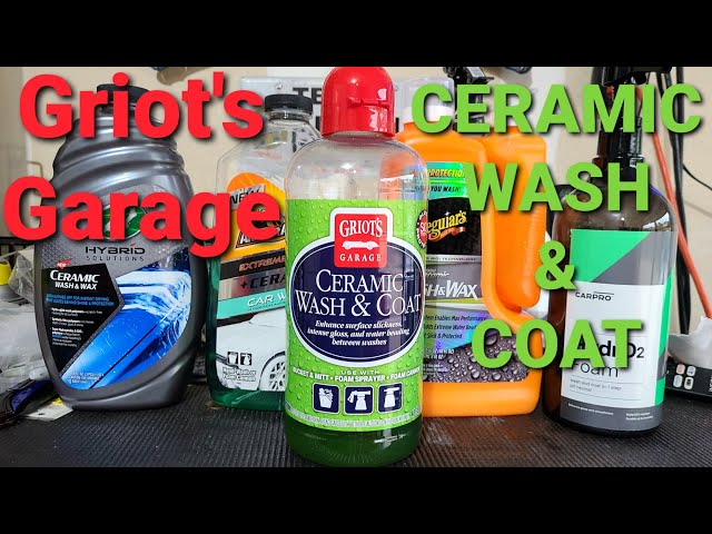 GRIOTS GARAGE CERAMIC 3 IN 1 WAX VS MEGUIARS HYBRID CERAMIC DETAILER: YOU  MAYBE SUPRISED 