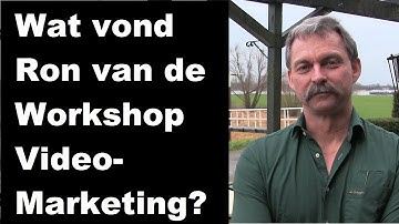Ervaring Workshop Videomarketing | Ron van Zaltbommel