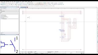 Eplan Basic 2: Electrical Diagram drawing a star-delta starter
