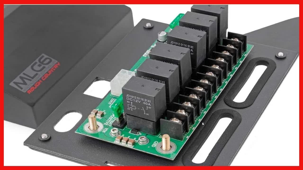 Reliable 40 Amp Cube Style Relay System for Accessories and Lighting