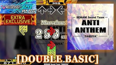 【DDR A20 PLUS】 ANTI ANTHEM [DOUBLE BASIC] 譜面確認＋クラップ