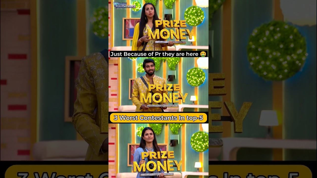 Pr top-5 Contestants on Bigg boss 9 Telugu 