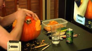 2010 Halloween Pumpkin Carving Time Lapse