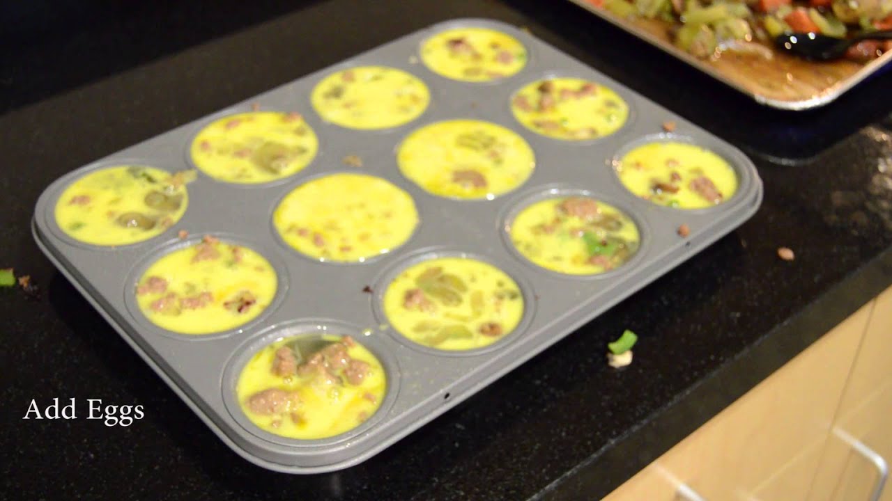 Turkey Sausage Egg Muffins YouTube