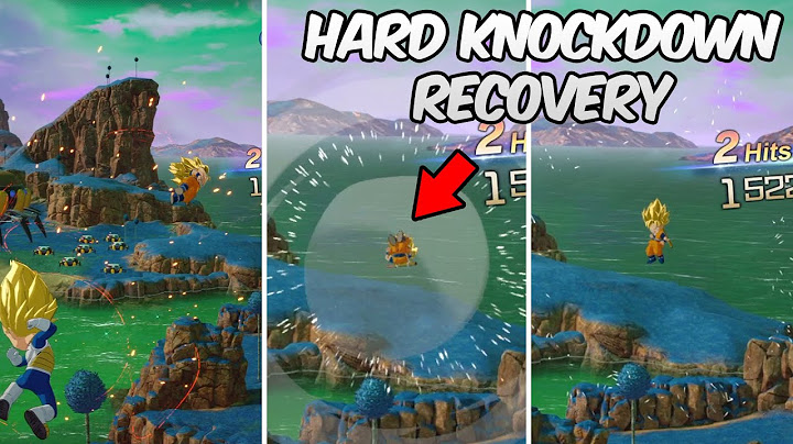 How To Recover From Hard Knockdowns | DRAGON BALL: Sparking! ZERO
