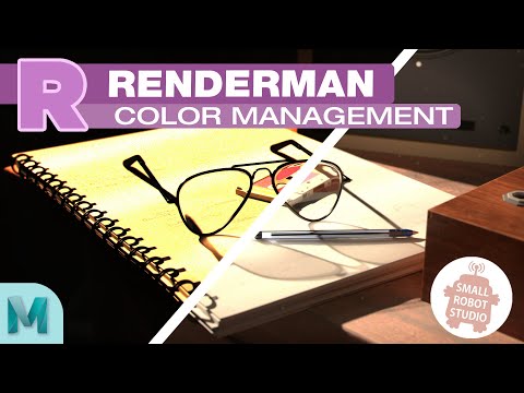 Renderman 23 Colour Management Tutorial