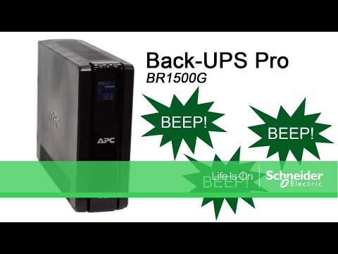 APC by Schneider Electric - How to Turn Off the Beep - YouTube