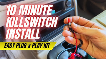 (41.22 Killswitch) EASY Anti-Theft Hidden Kill Switch Install