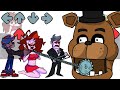 FNF Spooky Battle with Five Nights at Freedy's Characters SPECIAL EDITION | FNF Animation