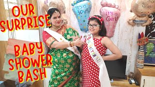 Baby Shower Surprise Bash | Godh Bharai vlog | Celebration Highlights