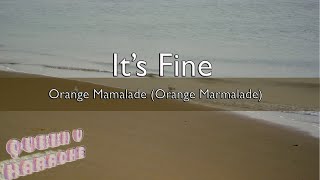 [KARAOKE] It's Alright (Orange Marmalade OST) - Orange Mamalade | Queen V [00098] Karaoke