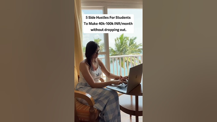 5 Side Hustle Ideas for College Students | Read Description & Comment 'F101' to make money online✅