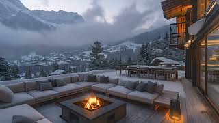 Lo-Fi Ski Resort Vibes | Fire and Lo Fi | Snowy LoFi Ambience by AmbienceMusic 181 views 1 month ago 1 hour