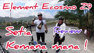Review Sepeda Lipat Element Ecosmo Z9 | Setia Kemana mana