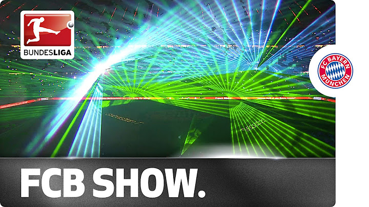FC Bayern Say Thanks and Celebrate with Spectacular Laser Show