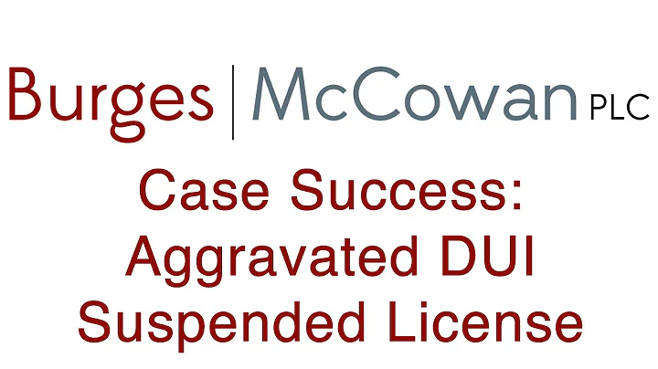 Aggravated DUI AZ Case Success Burges McCowan