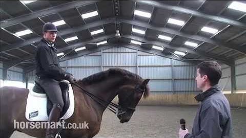 How to do canter pirouettes in dressage, with Andrew Gould and Daniel Timson