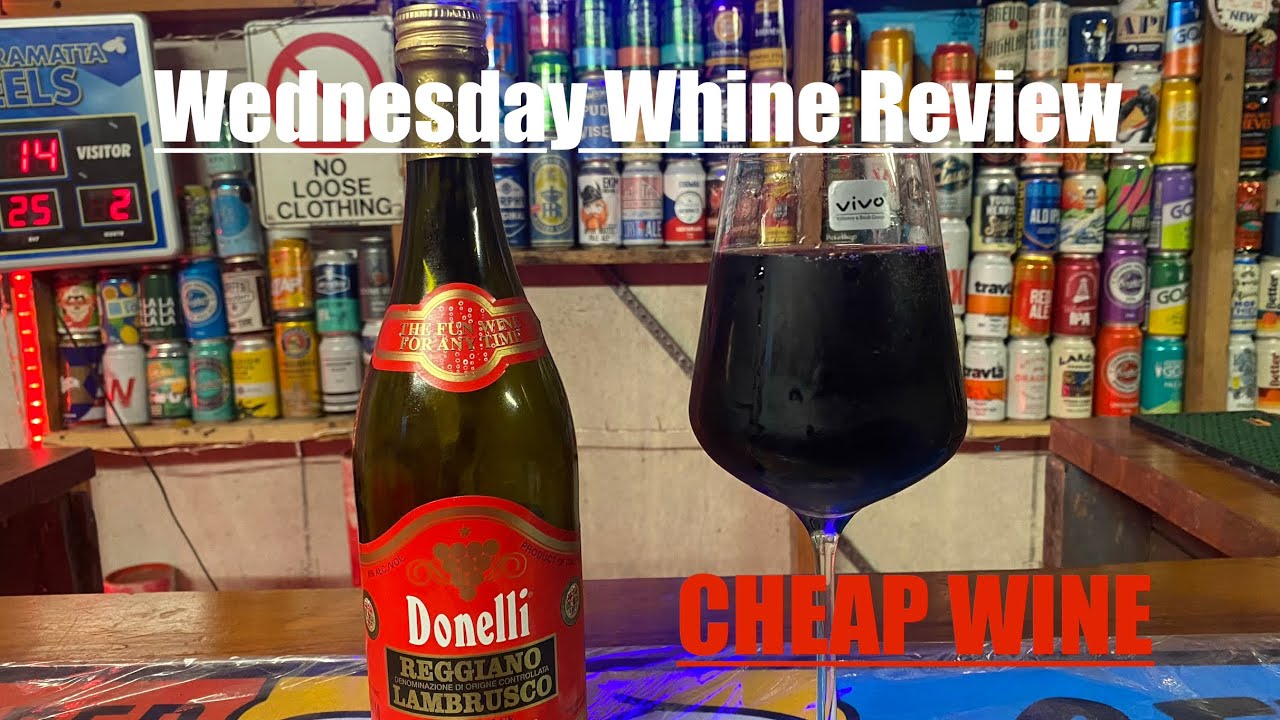 Wednesday Wine Review- Donelli Lambrusco