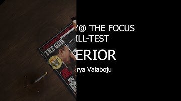 The academy@ THE FOCUS lighting skill test